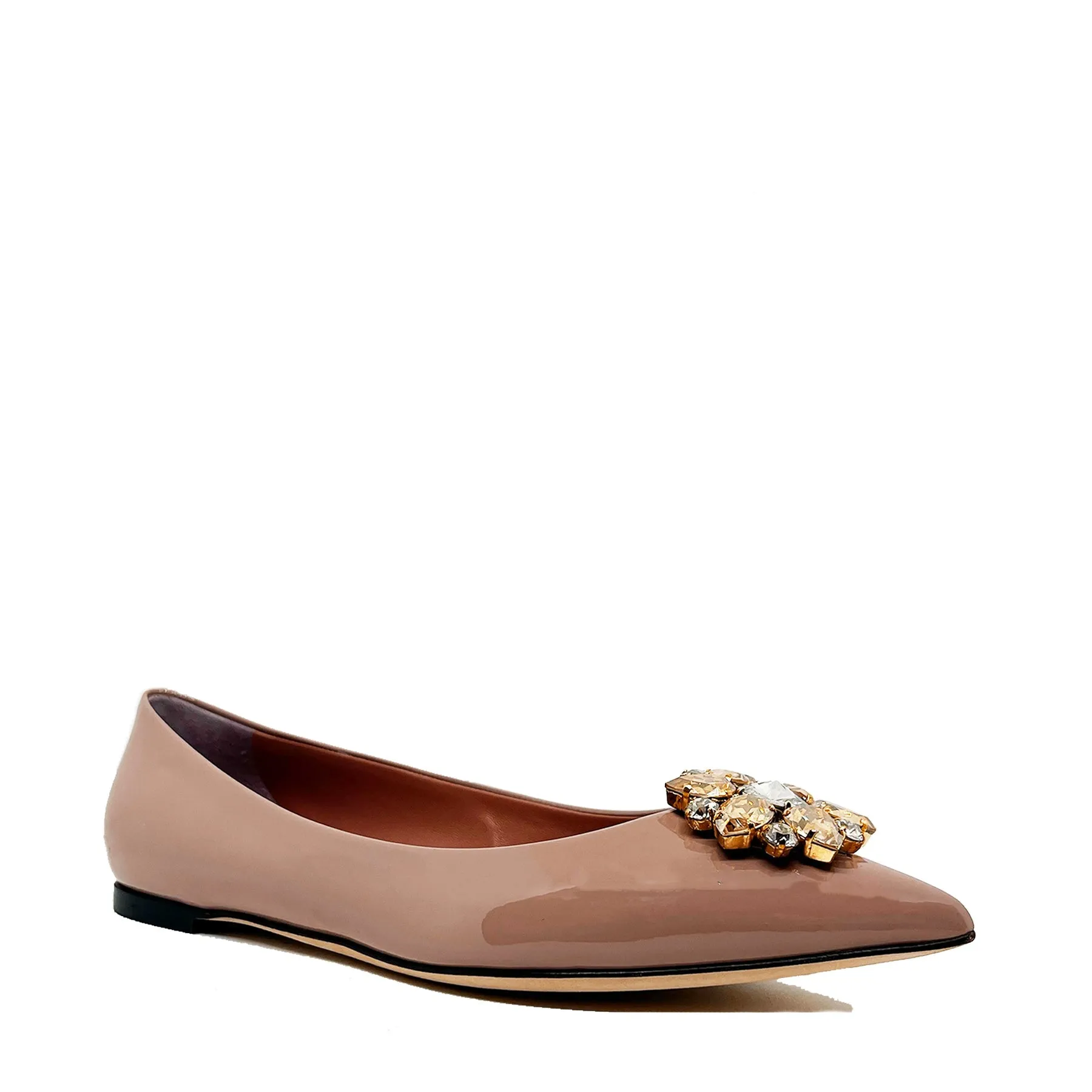 BELLUCCI LEATHER FLATS