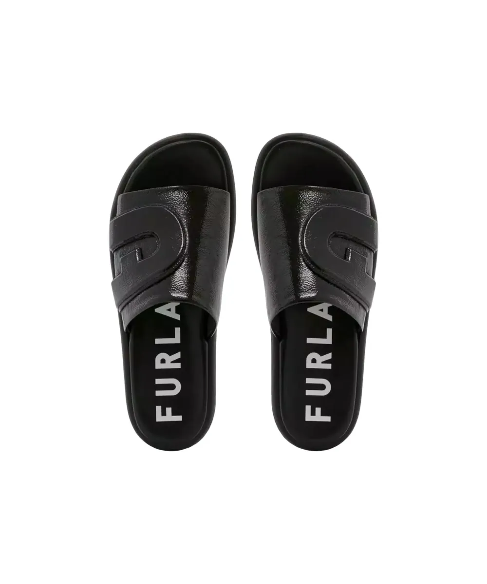 FURLA OPPORTUNITY SANDALS IN BLACK