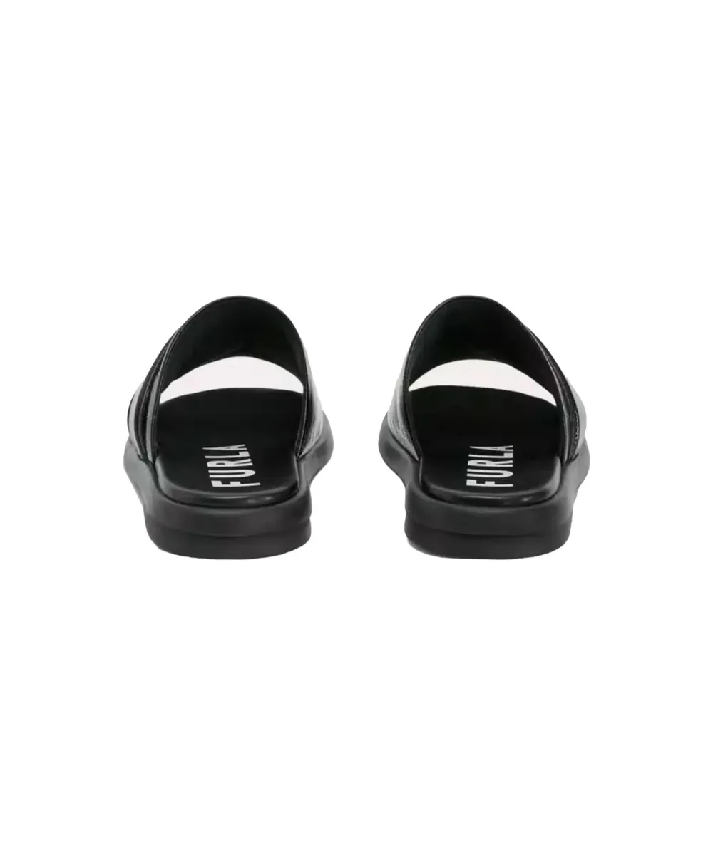 FURLA OPPORTUNITY SANDALS IN BLACK