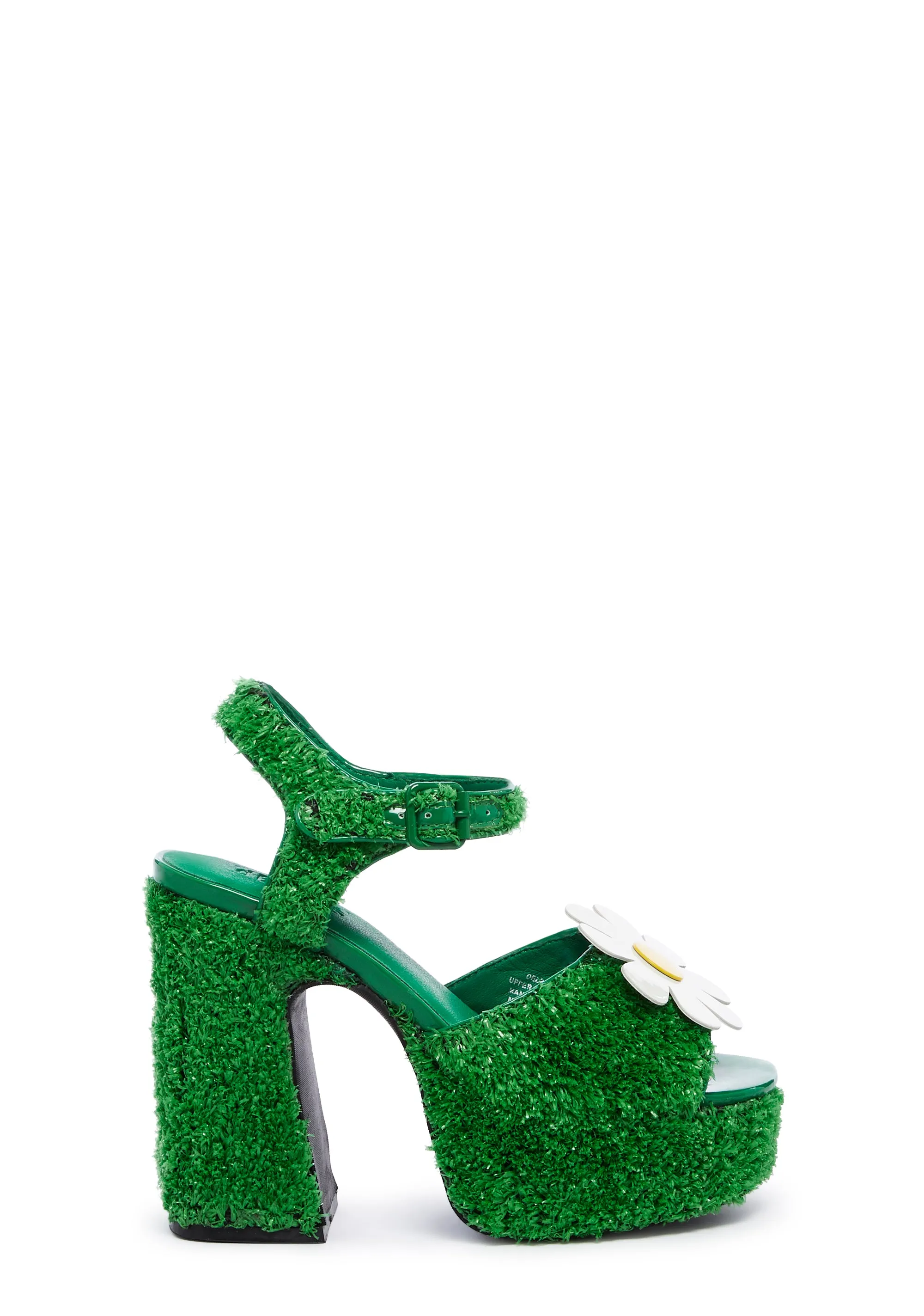 It’s Always Greener Platform Heels