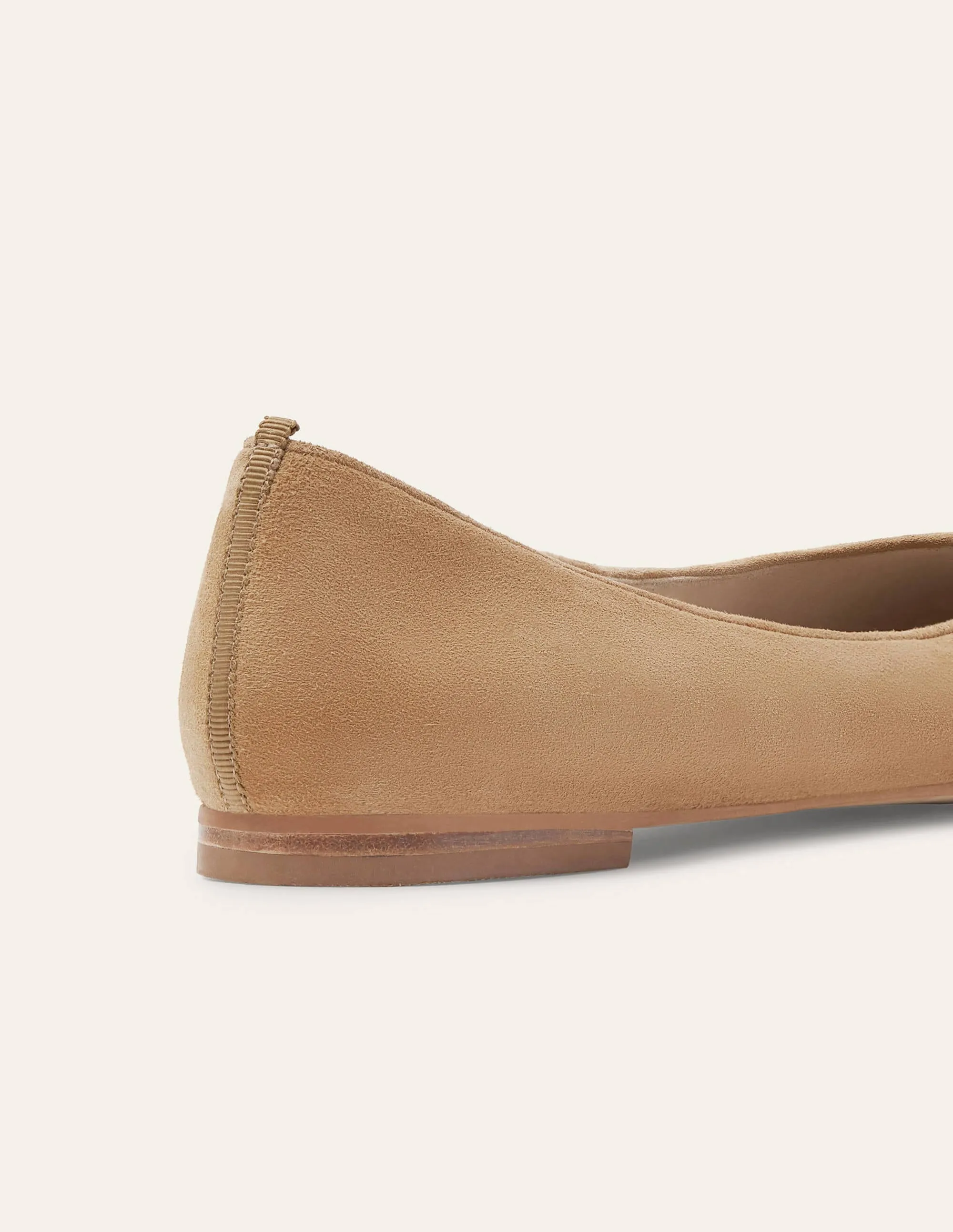 Julia Pointed Flats-Camel