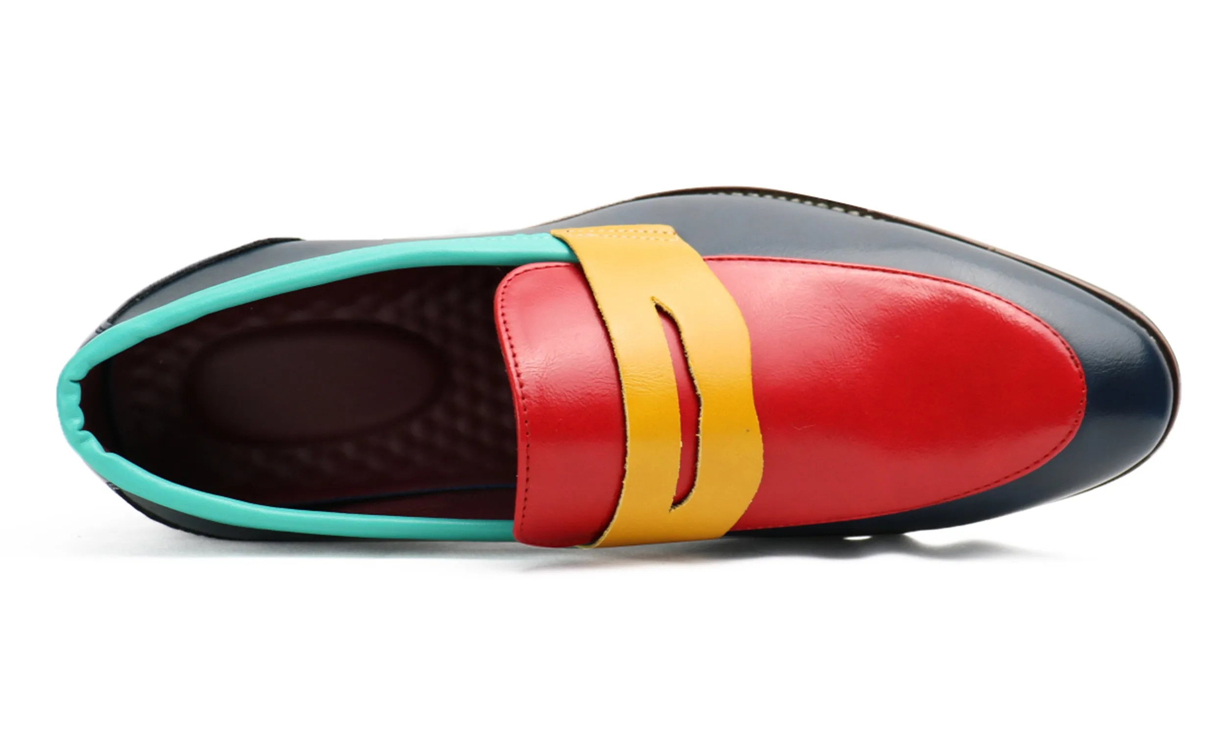 Men's Multicolors Penny Loafers