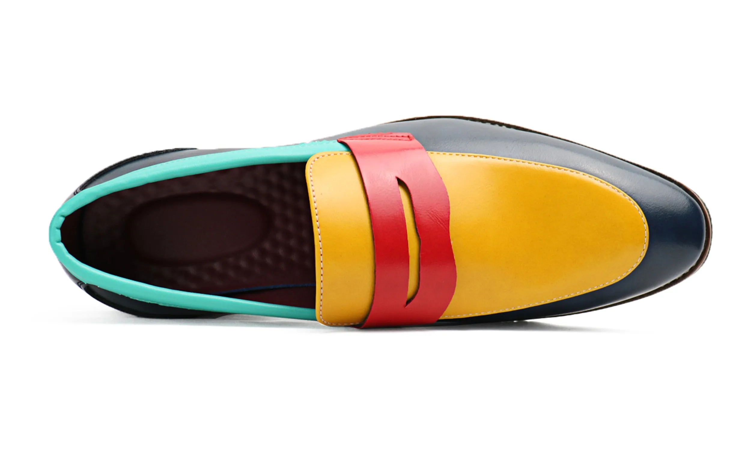 Men's Multicolors Penny Loafers