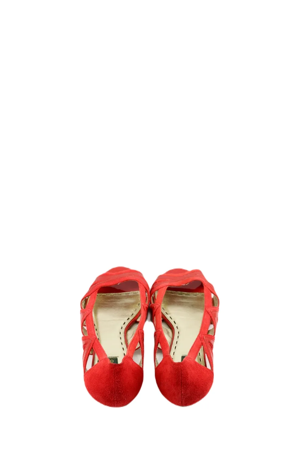 Mimco Red Flats 37