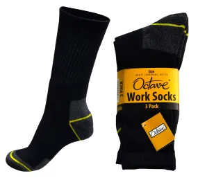 OCTAVE Hard Wearing Work Wear Socks - Pack Of 3