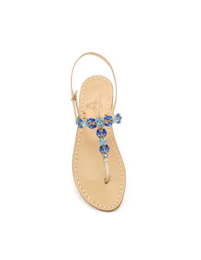 PIZZOLUNGO BLUE SANDALS (DS94B)