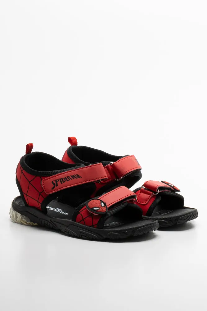 Spiderman Sport Sandal Red