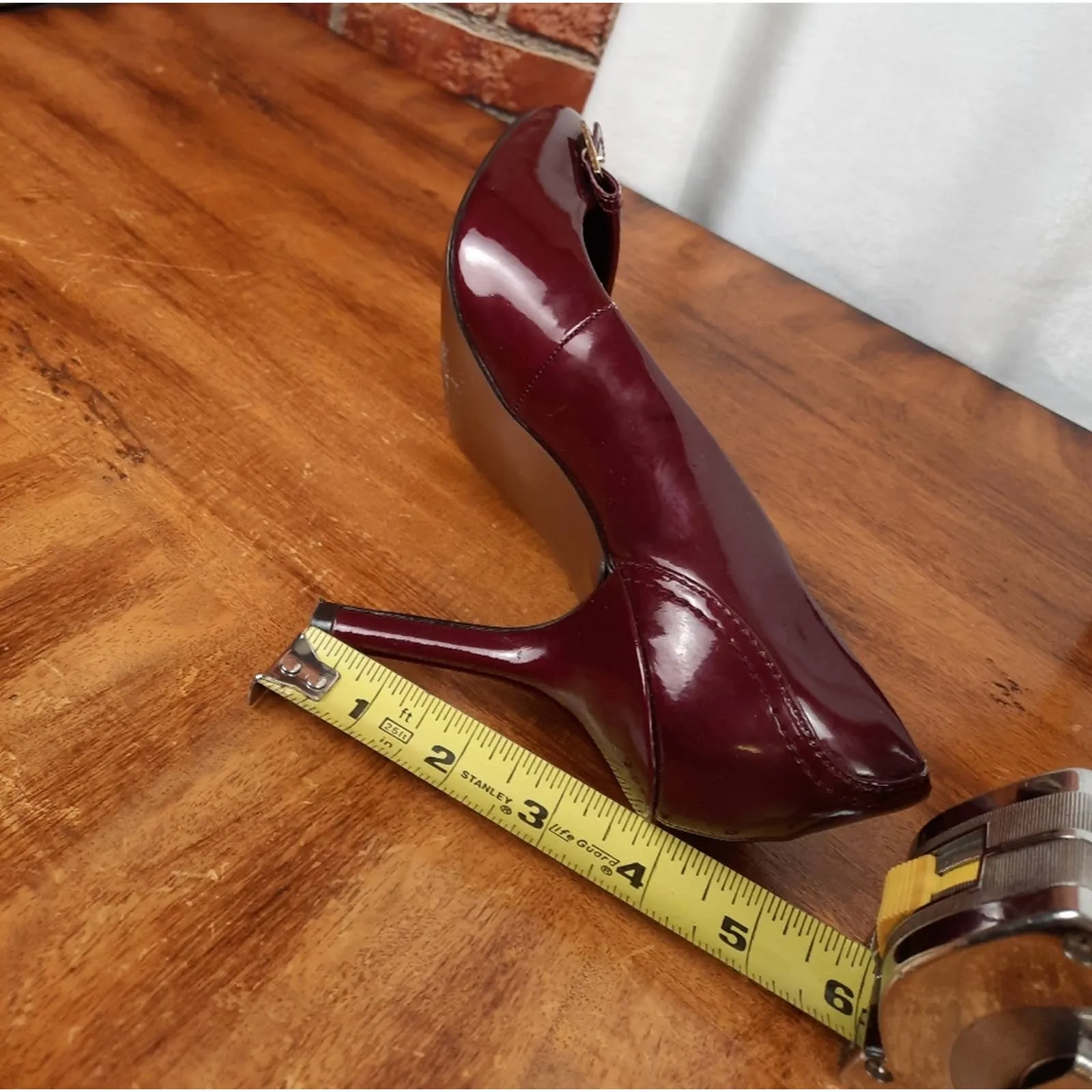 Tahari Pierce Burgundy Heels