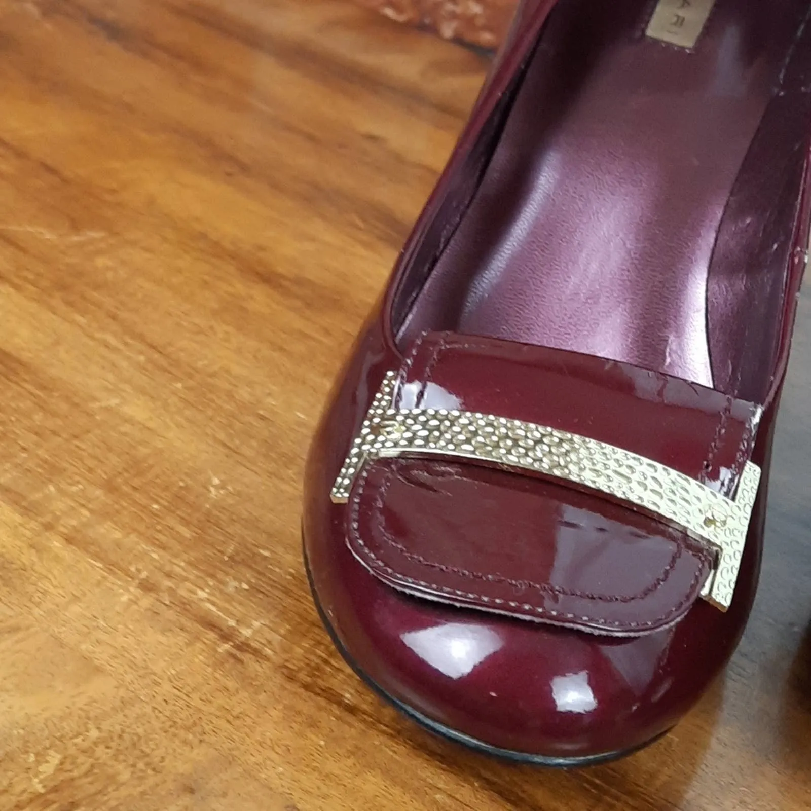 Tahari Pierce Burgundy Heels